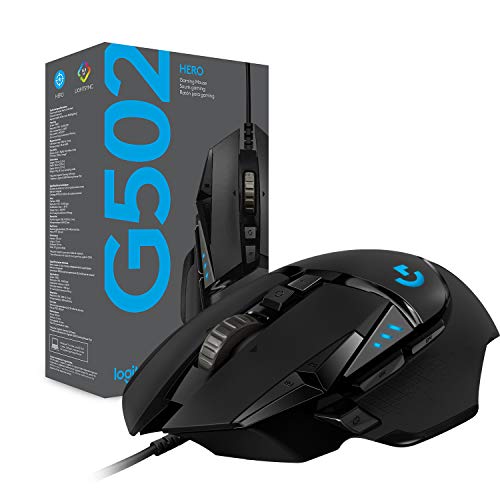 👉 Gaming-Maus mit 25K DPI optischem Sensor – RGB-Beleuchtung, Gewichtstuning, 11 programmierbare Tasten, anpassbare Profile, PC/Mac, Schwarz