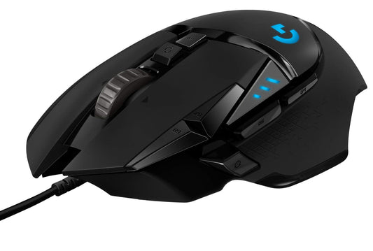 👉 Gaming-Maus mit 25K DPI optischem Sensor – RGB-Beleuchtung, Gewichtstuning, 11 programmierbare Tasten, anpassbare Profile, PC/Mac, Schwarz